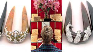 Дженни Уолтон запустила тренд на бриллиантовые заколки для волос