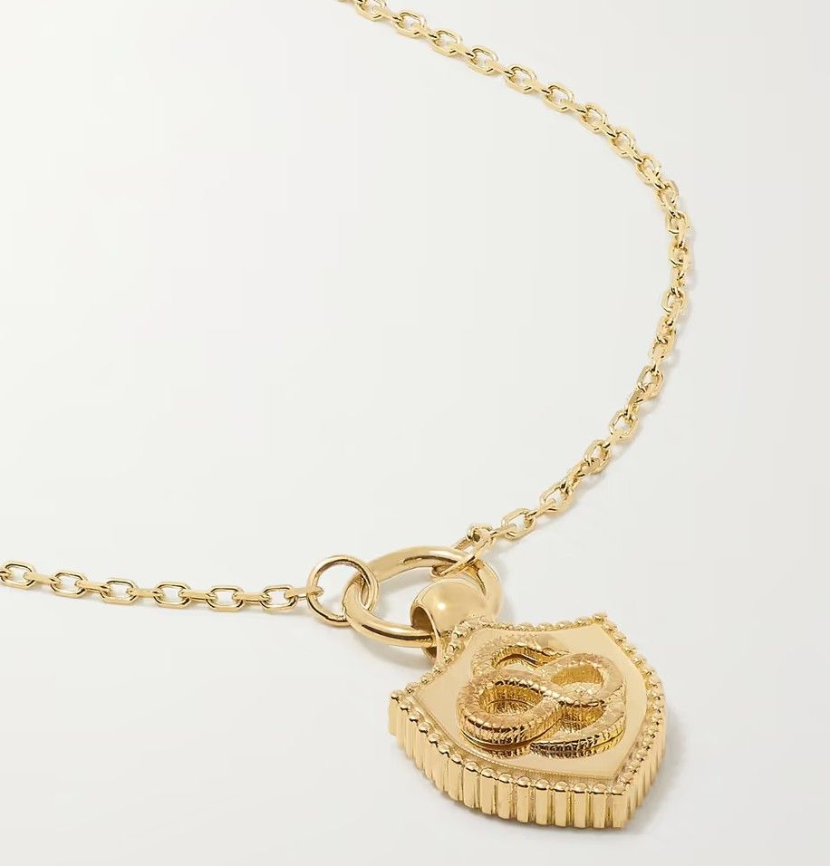 Колье Wholeness от Foundrae из 18-каратного золота