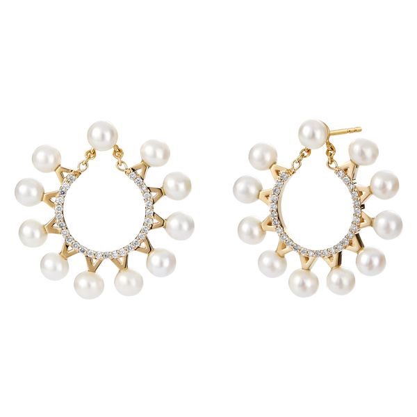 Серьги-кольца Mogul от Syna