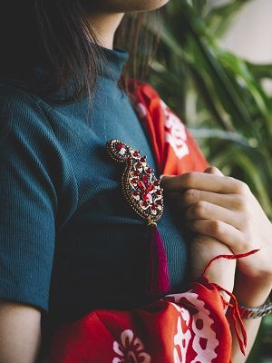 брошь-эполеты