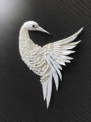 брошь-лебедь