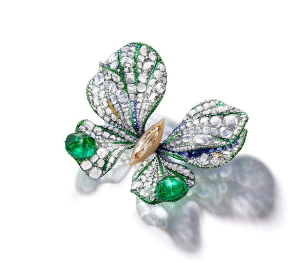 Шедевр Синди Чао Amour Butterfly из коллекции Black Label I был выставлен в музее Лонг в Шанхае Шедевр Синди Чао Amour Butterfly из коллекции Black Label I был выставлен в музее Лонг в Шанхае