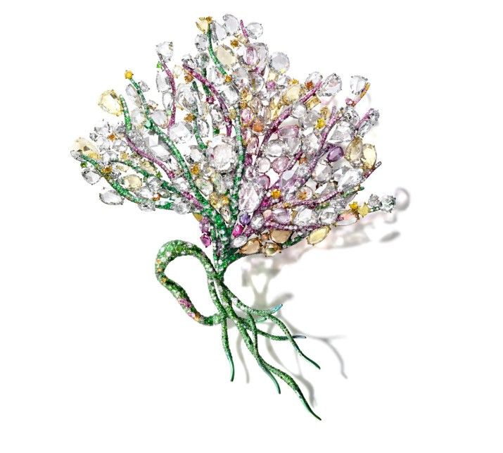 Брошь Pamir из коллекции Black Label Masterpiece II Синди Чао 2023 года Брошь Pamir из коллекции Black Label Masterpiece II Синди Чао 2023 года