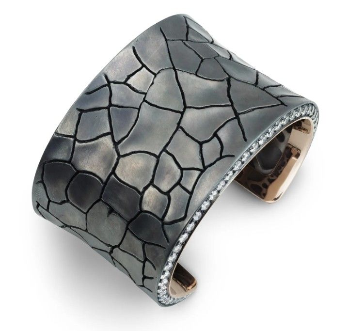 Серебряный браслет с бриллиантами от Hemmerle Серебряный браслет с бриллиантами от Hemmerle