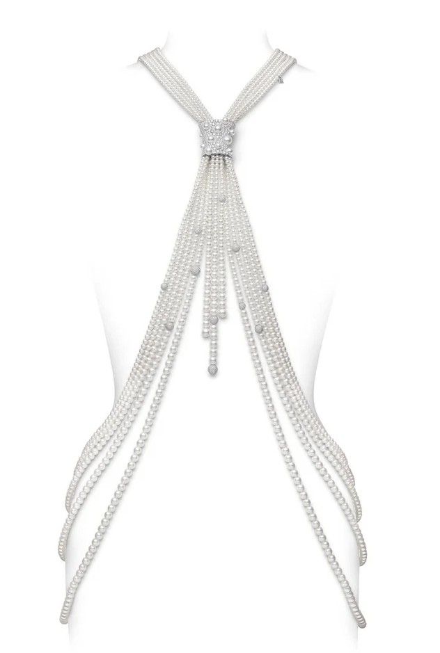 Колье для тела от Mikimoto Колье для тела от Mikimoto