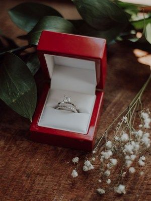 кольцо с драгоценным камнем