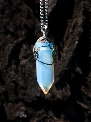 подвеска с опалом