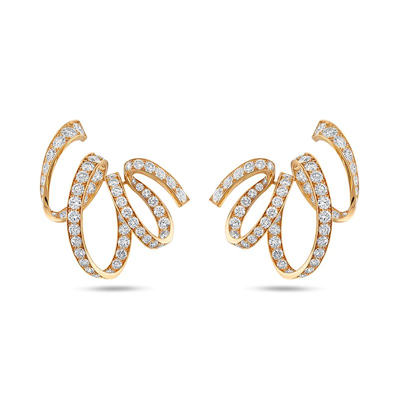 Серьги с бриллиантами от Reza