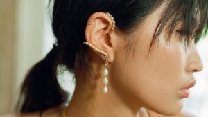 Жемчужные серьги для праздничного сезона