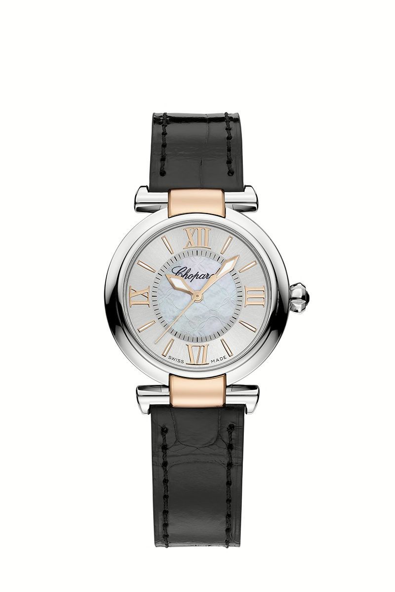 Часы Chopard Imperiale, 29 мм, этичное розовое золото и сталь Lucent