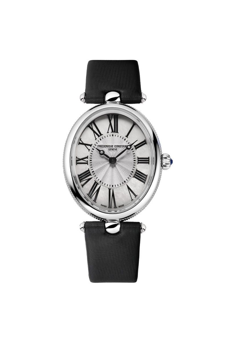 Часы Frederique Constant Art Deco Oval, нержавеющая сталь