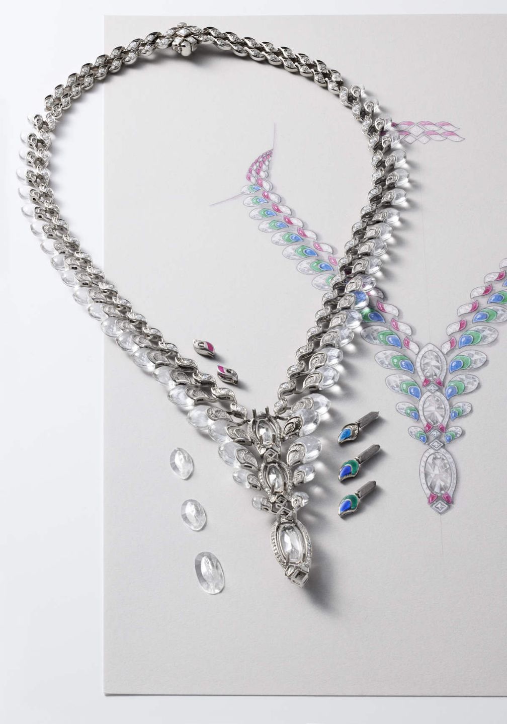 Колье Dohara: процесс создания Колье Dohara: процесс создания