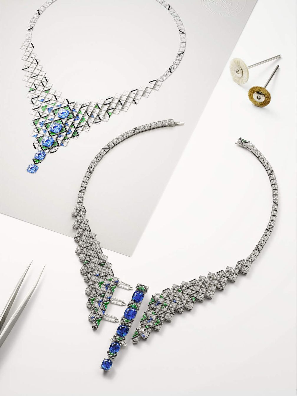 Колье Miraggio: процесс создания Колье Miraggio: процесс создания