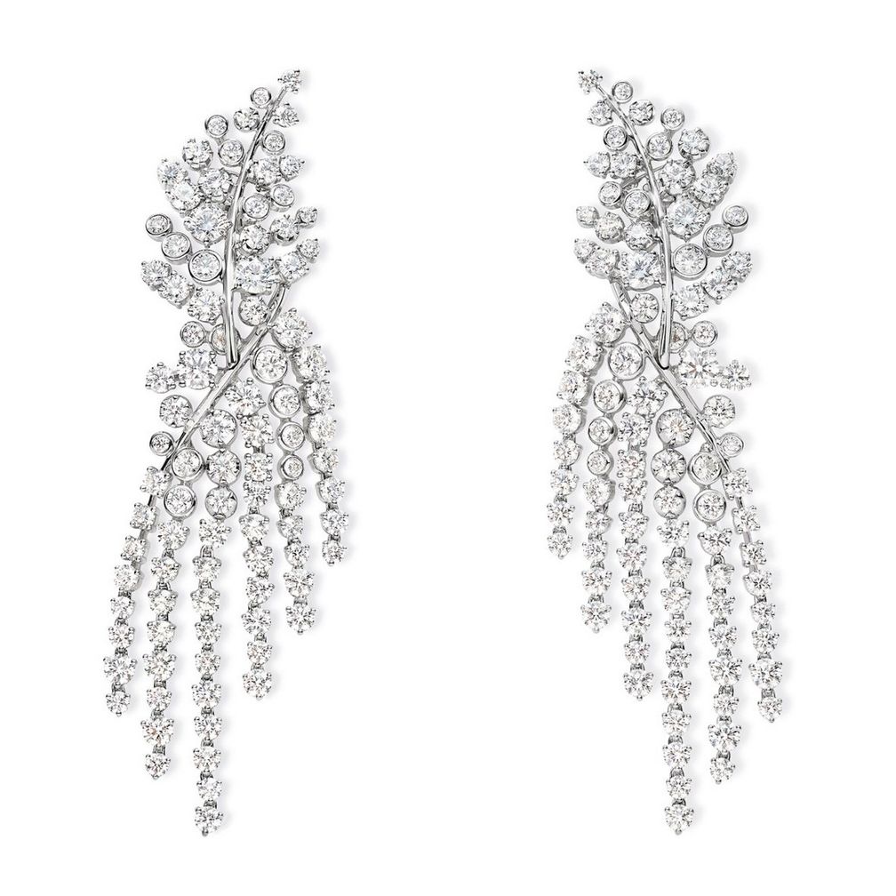 Серьги-трансформеры Chaumet Fougère