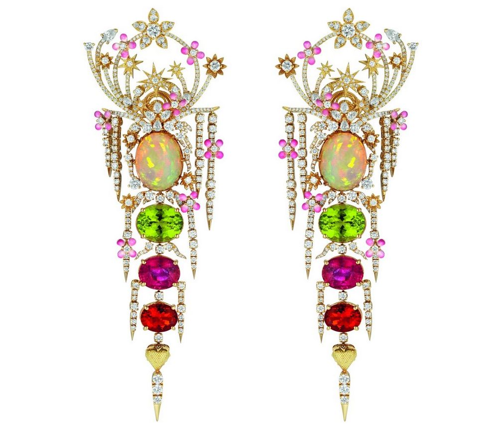 Серьги Hortus Deliciarum от Gucci 