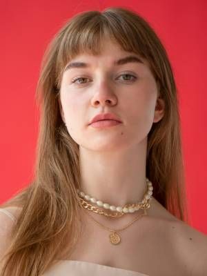 бусы с жемчугом