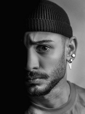 Мужские серьги