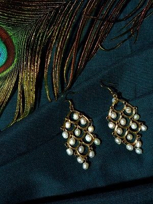 серьги с жемчугом