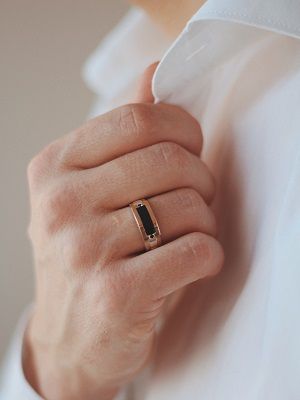 мужское кольцо