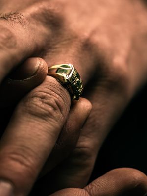 Мужское кольцо