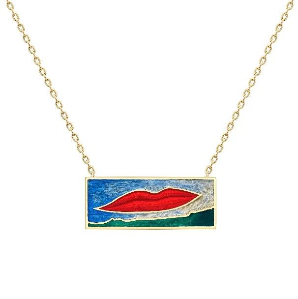 Подвеска от Venyx, вдохновленная произведением художника-сюрреалиста Мана Рэя The Lovers Подвеска от Venyx, вдохновленная произведением художника-сюрреалиста Мана Рэя The Lovers