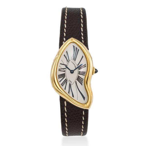 Часы Cartier «Crash» из 18-каратного золота, около 1991 года Часы Cartier «Crash» из 18-каратного золота, около 1991 года