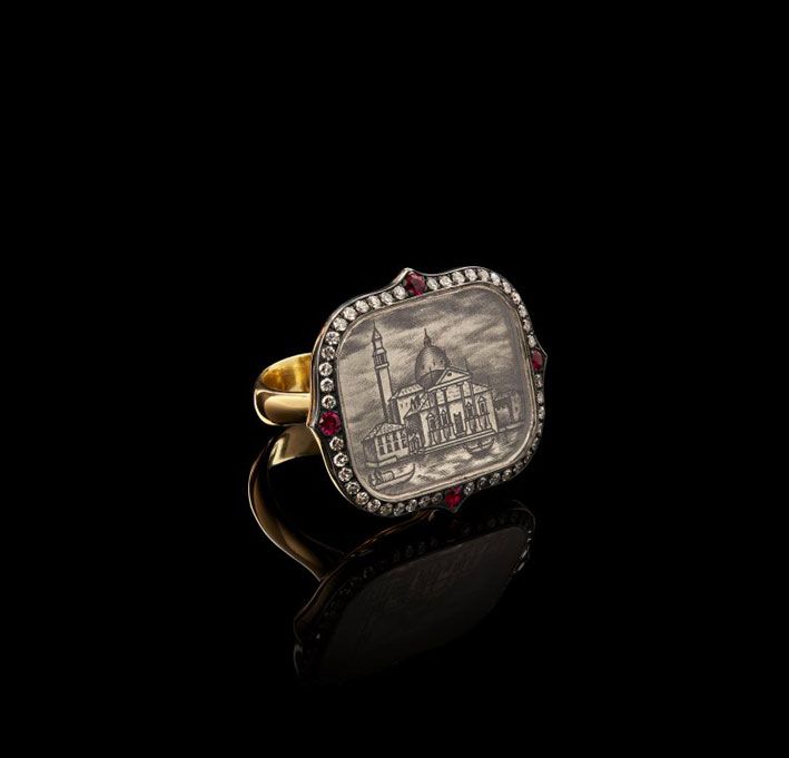 Кольцо Homage to Canaletto от Nardi Jewellery 