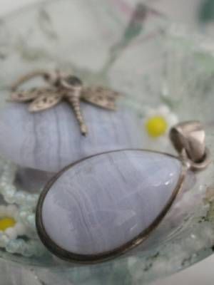 подвеска с агатом