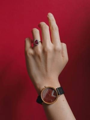 кольцо с корундом