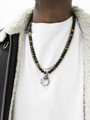 мужское колье