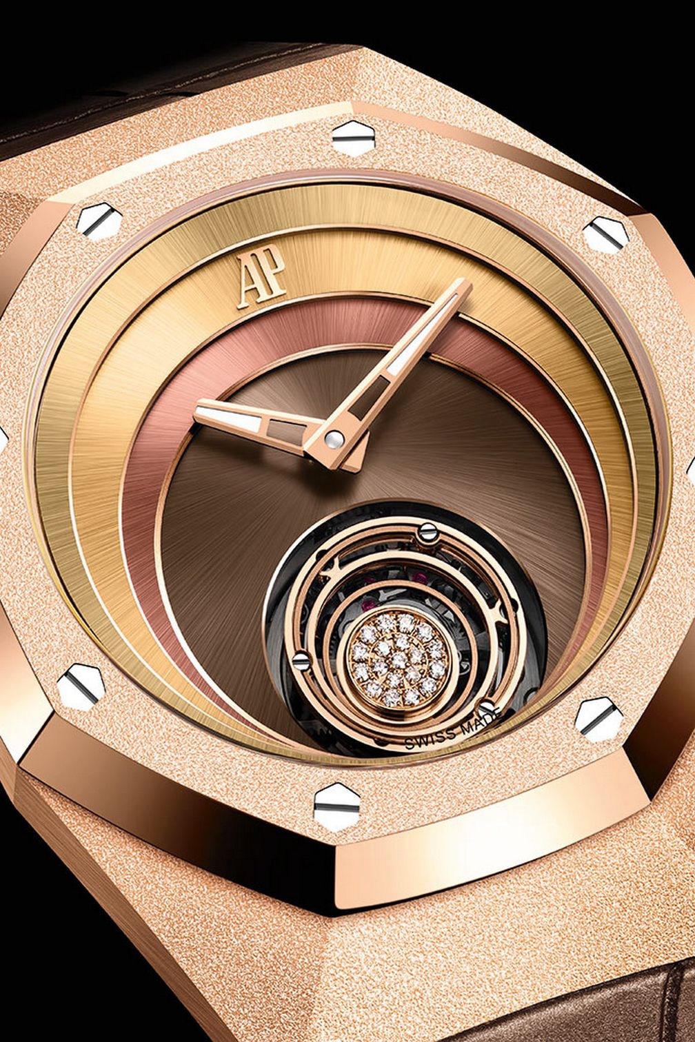 Модель Audemars Piguet Royal Oak Concept Flying Tourbillon Tamara Ralph из розового золота