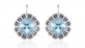 Украшения с аквамарином для именинников марта, ч. 2