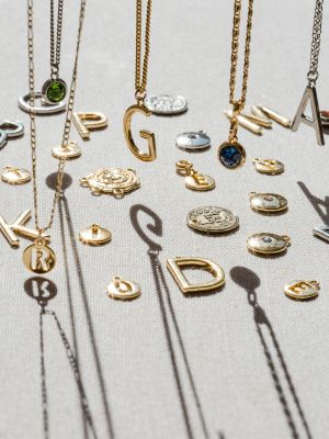 Подвески с буквами