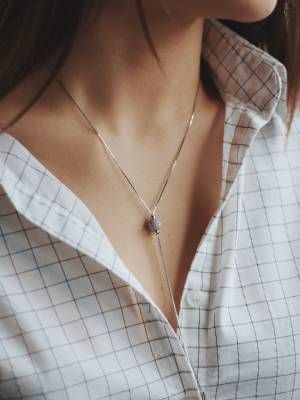 колье из платины