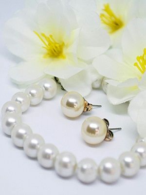 браслет из жемчуга