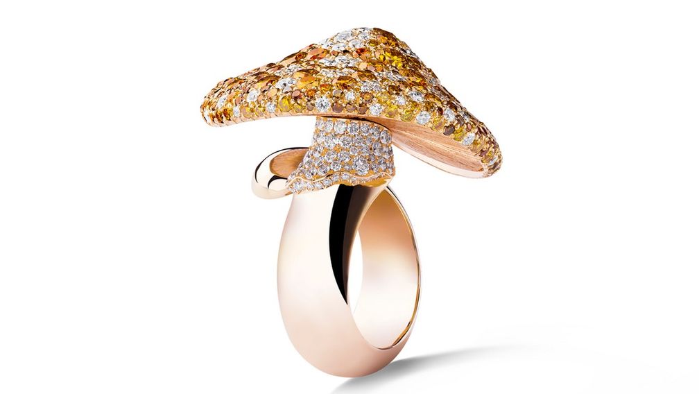 Кольцо Mushroom от Chopard