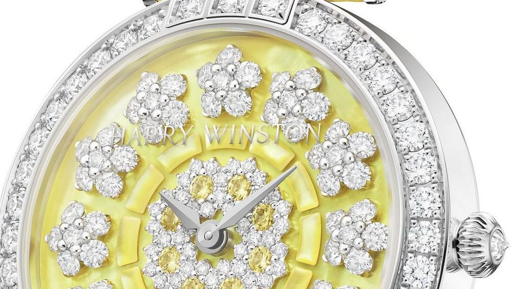 Часы Premier Sunflower от Harry Winston. Деталь