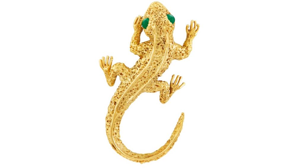 Брошь Lizard из коллекции Heritage от Van Cleef & Arpels