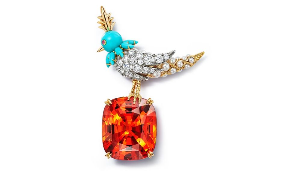 Брошь Bird on a Rock от Tiffany & Co.