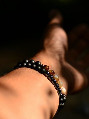 браслет с ониксом