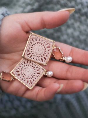 серьги с жемчугом