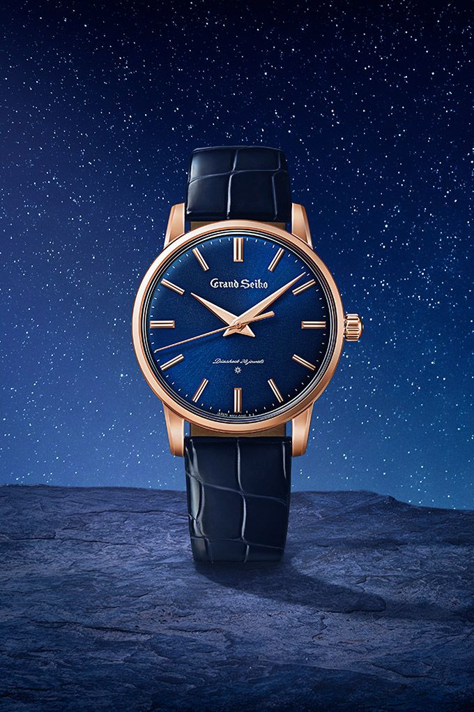 Часы Grand Seiko SBGW314J Starry Night в розовом золоте, ограниченная серия из 50 экземпляров