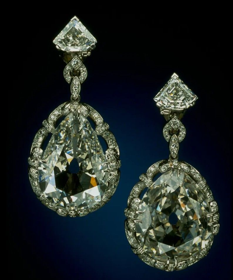 Бриллиантовые серьги Марии-Антуанетты