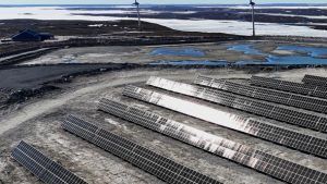Алмазная шахта Даявик установила автономную солнечную электростанцию