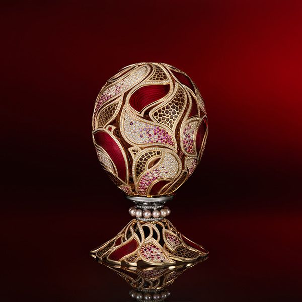 Яйцо Fabergé x Gemfields Malaika оценят любители рубинов