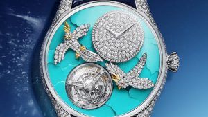 Tiffany & Co. представляет часы высокого ювелирного искусства Bird on a Flying Tourbillon