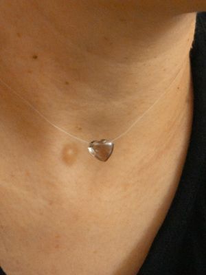 подвеска с раухтопазом