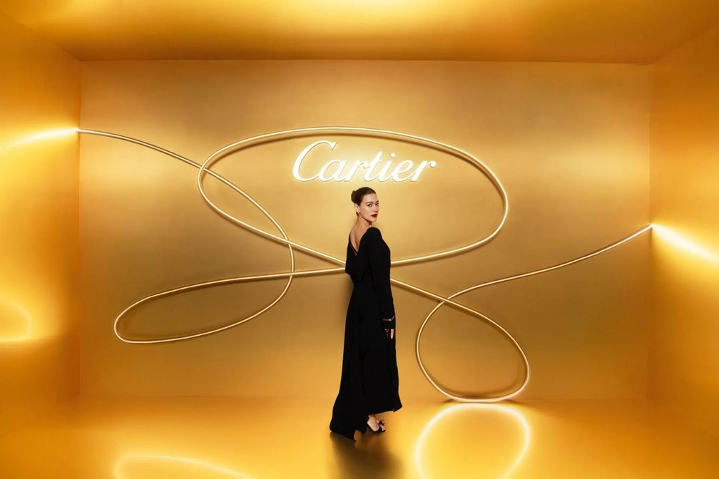 Cartier отмечает 100-летие Trinity передвижной выставкой