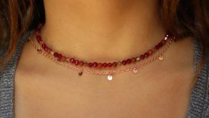 Ожерелья и бусы с родолитом: как выбрать и носить