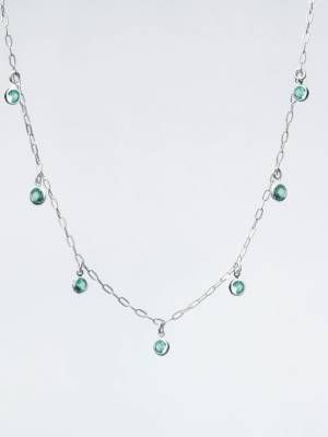 колье с сапфиром